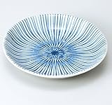 千筋　4.0皿　5個組 【美濃焼　和皿】