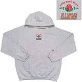 Illinois Fighting Illini NCAA 2008 Rose Bowl Goalie Pullover Hooded Sweatshirt (Heather)