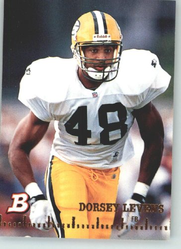 1994 Bowman #372 Dorsey Levens RC - Green Bay Packers (RC - Rookie Card) (Football Cards)