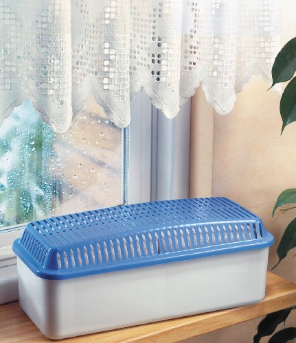 Wenko Feuchtigkeitskiller - Raum-Entfeuchter, 700 g, 27 x 11.5 x 10.5 cm, blau-grau