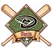 Arizona Diamondbacks High Definition Plaque Clock