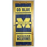 Michigan Wolverines NCAA Door Flag