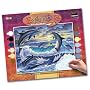 Senior Paint by Numbers Dolphin Sunrise
