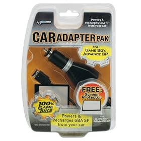 Game Boy Advance SP Car Adapter Pack