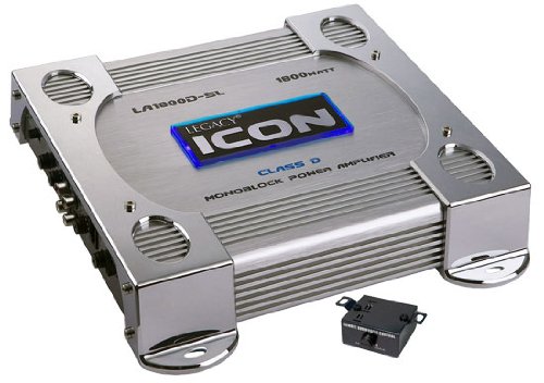 Legacy LA1800DSL 1800 Watt Mono-Block Class-D Amplifier (Silver)