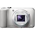 Sony DSC-HX10VS Cyber-shot Digitalkamera (18,2 Megapixel, 16-fach opt. Zoom, 7,5 cm (3 Zoll) Display, Schwenkpanorama, Full-HD) silber