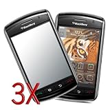 3 Pack Mirror LCD Screen Protector for Verizon BlackBerry Storm 9530
