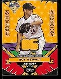2006 Topps Updates & Highlights Stitches Roy Oswalt Game Jersey Houston Astros Baseball Card - Mint Condition - Shipped In Protective ScrewDown Case!