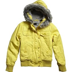 Fox Racing Lexie Girls Racewear Jacket - Yellow Fade