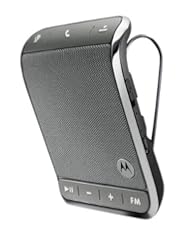 Motorola Roadster 2 Universal Bluetooth In-Car Speakerphone - Retail Packaging - Silver