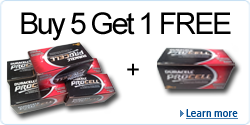 Duracell PC1604 Procell Alkaline 9 Volt Batteries ,12 Count