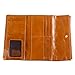 AINIMOER Women Long Leather Wallet Zipper Large Capacity Clutch Phone Holder Purse