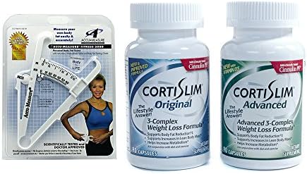 AccuFitness Accu-Measure Fitness 3000 1 ea and Cortislim Advanced Stack
