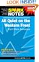 Spark Notes: All Quiet on the Western Front (Spark Notes)