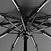 Travel Umbrella, Arespark Rain Umbrella & Parasol, Auto Open and Close- Windproof & Foldable Sunshade - Black