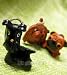 * Black SCHNAUZER * VANCA Craft 3D Petit Mini Mascot Leather Dog Keychains