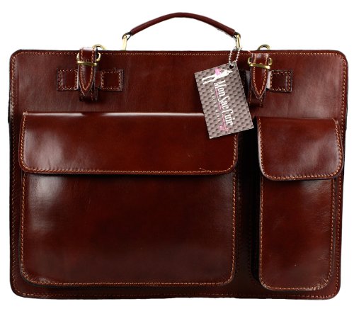 Mon Sac Cuir - Cartable Cuir - 2 Soufflets - Modèle Pablo - Grand Modèle Mon Sac Cuir - Cartable Cuir - 2 Soufflets - Modèle Pablo - Grand Modèle