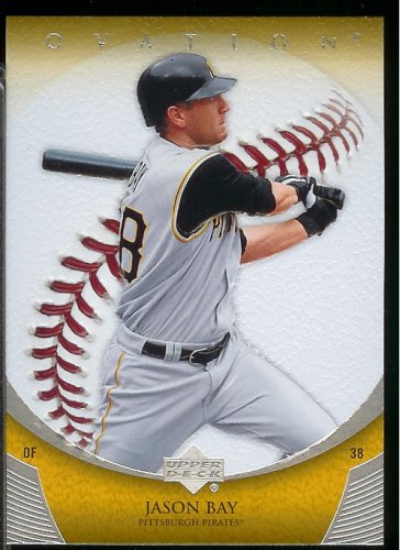 2006 Upper Deck Ovation Jason Bay Pittsburgh Pirates Baseball Card #58 - Mint Condition - In Protective Display Case!