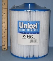 Unicel C-8450 50 Sq. Ft. Coleman Spa Replacement Filter Cartridge
