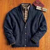 Cashmere Shawl-Collar Cardigan
