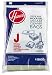 Hoover Type J Vacuum Cleaner Replacement Bags, Package of 3
