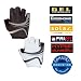 Roeckl Sommerhandschuh Gelhandfläche und UV-Durchlässig Top Function Iseo - Solar - weiß, Gr. 7 (S)