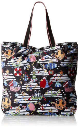 LeSportsac Le Zip Tote Handbag,Ships Ahoy,One Size