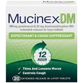 MucinexDM Expectorant, Cough Suppressant