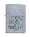 Zippo Statue of Liberty-Ellis Island Street Chrome Lighter, 7691