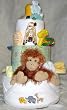 3 Tier Jungle Baby Diaper Cake
