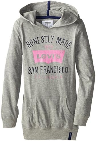 Levi's Big Girls' Haley Hooded Knit Tunic Dress