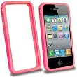 Accessory Master- Rose bumper hard Housse pour Apple iphone 4g