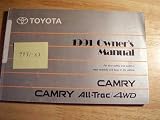 Toyota Camry 1991 Owners Manual