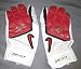Jordan Schafer Autographed/Hand Signed Game Used Nike Batting Gloves - Atlanta Braves