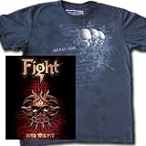 Fight Into the Pit Boxset + Metal God Apparel Never Again Shirt [3CD/1 DVD/1 XLarge T-shirt]