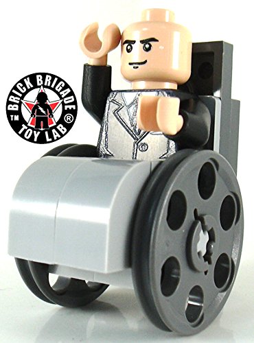 Brick Brigade Custom LEGO Fantasy Minifigure Model Professor - Inspired by the Xmen Movies