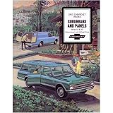 1967 CHEVROLET SUBURBAN PANEL TRUCK Sales Brochure by Chevrolet