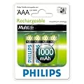 Philips MultiLife NiMH Akku AAA 1000 mAh, 4er Pack