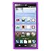 ZTE Lever LTE Case, LUXCA Shield [Heavy Duty] Hybrid Dual Layer Robust Defender Protective Case Cover with Kickstand for ZTE Lever LTE + Screen Protector + Stylus Pen (Purple U Std)
