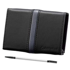 Sony LCJTHD Leather Case With Stylus - Black