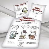 Herding 4473/66.050 sheepworld Bettw�sche kleiner Sprachkurs 80 / 80 + 135 / 200 cm