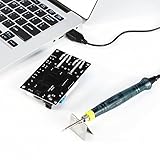 YOSAHK 5V 8W USB電源はんだこてペンツプチップタッチスイッチミニポータブル電動電源はんだペン