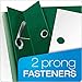 Oxford Premium Clear Front Report Covers, Dark Green, Letter Size, 25 per box (58817)