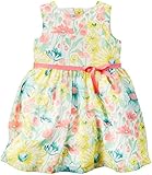 Carter's Floral Dress 120g042, Yellow, New Born