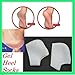 2pcs New Unisex Silicone Moisturizing Gel Heel Socks Cracked Foot Skin Care Protector Feet Pressure Pain Relief Socks One Size (Skin Color)