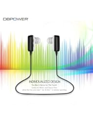 DBPOWER(US Seller) Mini Wireless Bluetooth Earbuds Stereo Headphones Headsets Microphone for iPhone 4S 5, iPad 2 3 4 New iPad, iPod, Android, Samsung Galaxy, Smart Phones Bluetooth Devices Black
