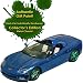 C6 Convertible Authentic Jetstream Blue Gm Paint Corvette Green Machine 1/24 Diecast Corvette By Greenlight Collectibl 50214Gm