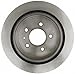 ACDelco Silver 18A1809A (19287161) Non-Coated Rear Disc Brake Rotor