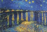 Vincent Van Gogh (Starry Night Over the Rhone) Art Poster Print