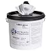New Pig WIP703 Wet-and-Go Polypropylene Wiping System, 12" Length x 12" Width, White (Case of 540)
